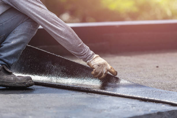Professional Waterproofing technician working in Saint Cloud, WI